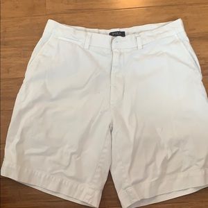Polo shorts white